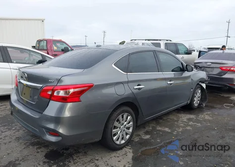 2016 Nissan Sentra Fe+ S/S/Sl/Sr/Sv z USA, uszkodzony, nr VIN 3N1AB7AP1GL666545